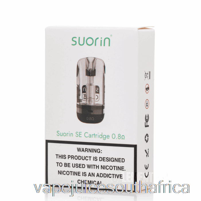 Vape Pods Suorin Se Replacement Pods 0.8Ohm Pods